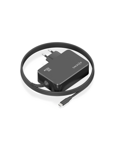 AISENS ASCH-1PD100WL50-BK cargador de dispositivo móvil Cámara digital, GPS, Teléfono móvil, Portátil, Smartphone, Tableta, Univ