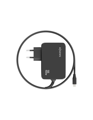 AISENS ASCH-1PD100WL50-BK cargador de dispositivo móvil Cámara digital, GPS, Teléfono móvil, Portátil, Smartphone, Tableta, Univ