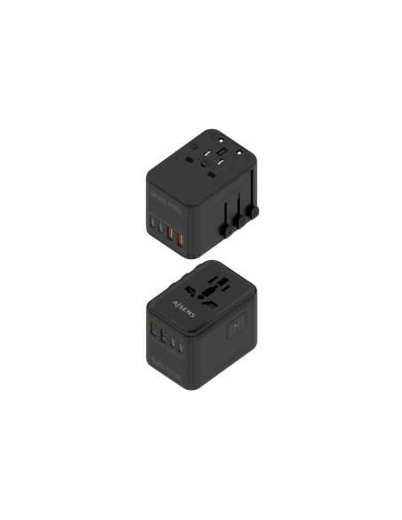 AISENS ASPS-2A2C08-BK cargador de dispositivo móvil Corriente alterna Carga rápida Interior