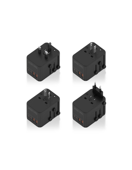 AISENS ASPS-2A2C08-BK cargador de dispositivo móvil Corriente alterna Carga rápida Interior