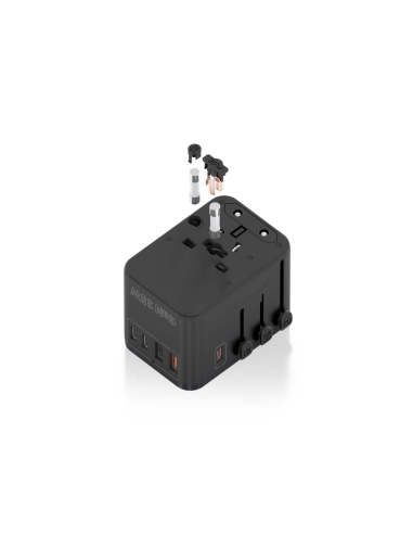 AISENS ASPS-2A3C09-BK cargador de dispositivo móvil Corriente alterna Carga rápida Interior