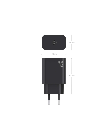 AISENS A110-0941 cargador de dispositivo móvil Cámara digital, GPS, MP3, MP4, Teléfono móvil, Portátil, Smartphone, Tableta, Uni