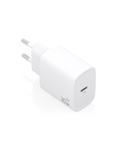 AISENS Cargador GaN 30W, 1xUSB-C PD3.0, Blanco 2