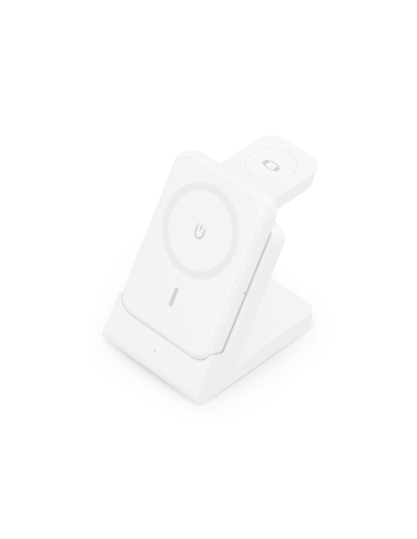 AISENS ASCH-15W4WC063-W cargador de dispositivo móvil Auriculares, Smartphone, Reloj inteligente Cargador inalámbrico Interior