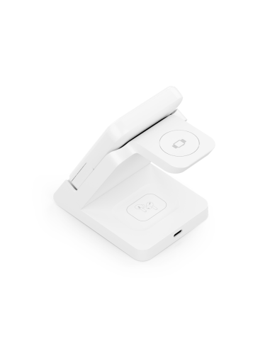 AISENS ASCH-15W4WC063-W cargador de dispositivo móvil Auriculares, Smartphone, Reloj inteligente Cargador inalámbrico Interior