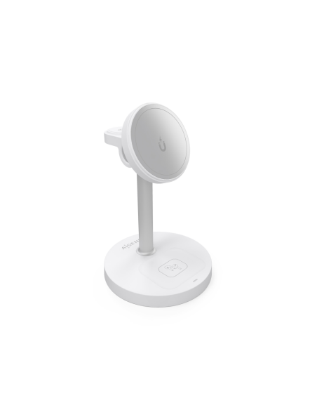 AISENS ASCH-15W3WC065-W cargador de dispositivo móvil Auriculares, Smartphone, Reloj inteligente Cargador inalámbrico Interior