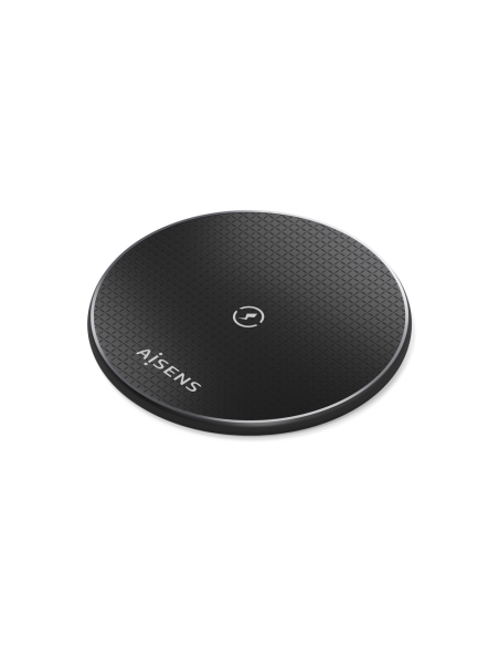AISENS ASCH-15W1WC058-BK cargador de dispositivo móvil Smartphone Cargador inalámbrico Interior