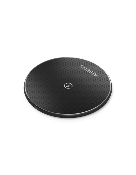 AISENS ASCH-15W1WC058-BK cargador de dispositivo móvil Smartphone Cargador inalámbrico Interior