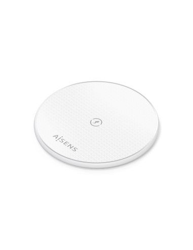 AISENS ASCH-15W1WC057-W cargador de dispositivo móvil Smartphone Cargador inalámbrico Interior