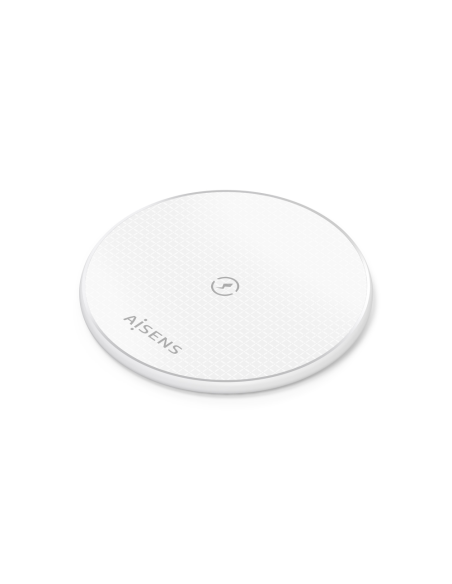 AISENS ASCH-15W1WC057-W cargador de dispositivo móvil Smartphone Cargador inalámbrico Interior