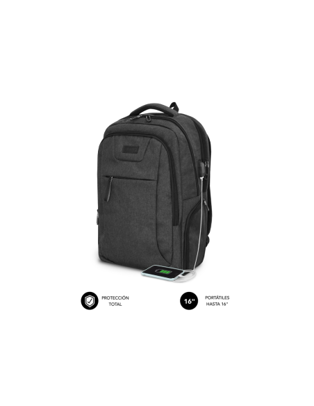 SUBBLIM Mochila ordenador Professional Air Padding Backpack 16"