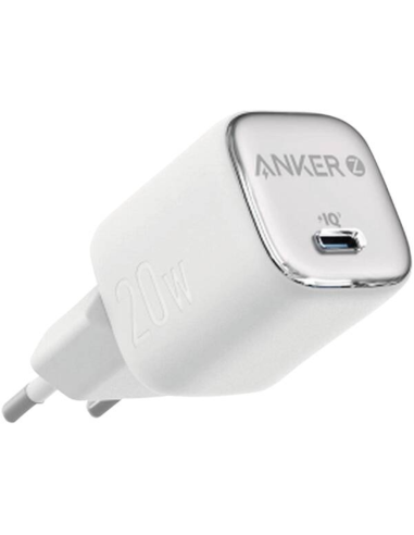 Anker A2699G21 cargador de dispositivo móvil Universal Plata, Blanco Corriente alterna Carga rápida Interior