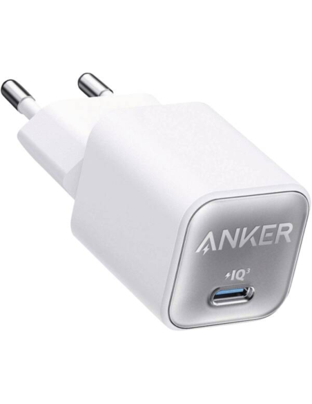 Anker A2337G21 cargador de dispositivo móvil Universal Blanco Corriente alterna Carga rápida Interior