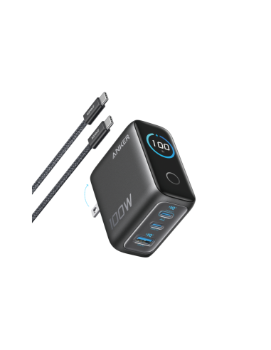 Anker B121B Universal Negro Corriente alterna Carga rápida Interior