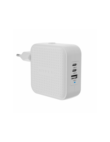 HYPER HJ1003WHWWGL cargador de dispositivo móvil Portátil, Smartphone, Tableta Blanco Corriente alterna Carga rápida Interior