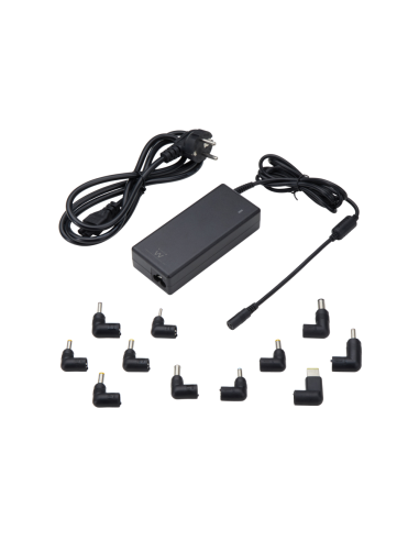 Ewent EW3969 adaptador e inversor de corriente Interior 95 W Negro