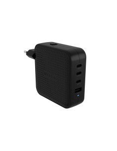 HYPER HJ1002BKWWGL cargador de dispositivo móvil Portátil, Smartphone, Tableta Negro Corriente alterna Carga rápida Interior