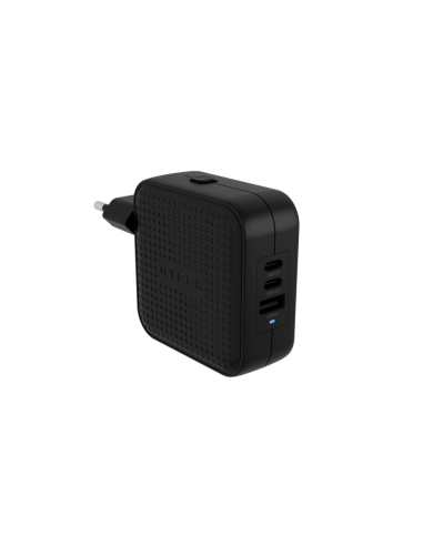 HYPER HJ1003BKWWGL cargador de dispositivo móvil Portátil, Smartphone, Tableta Negro Corriente alterna Carga rápida Interior