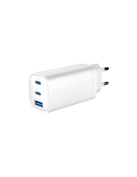 Gembird TA-UC-PDQC65-01-W cargador de dispositivo móvil Universal Blanco Corriente alterna Carga rápida Interior