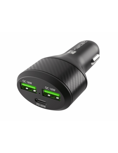 NATEC Coney Universal Negro Encendedor de cigarrillos Carga rápida Auto