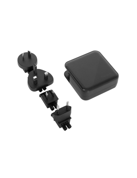 Targus APA109GL cargador de dispositivo móvil Universal Negro Corriente alterna Carga rápida Interior