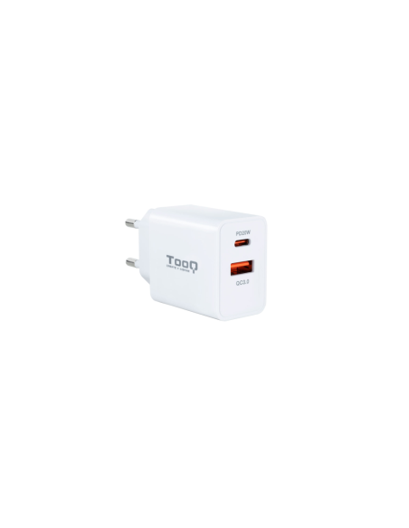 TooQ TQWC-2SC04WT cargador de dispositivo móvil Universal Blanco Corriente alterna Carga rápida Interior