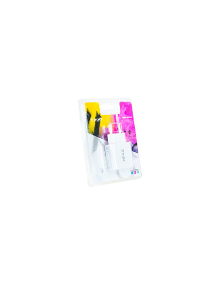 TooQ TQWC-2SC04WT cargador de dispositivo móvil Universal Blanco Corriente alterna Carga rápida Interior