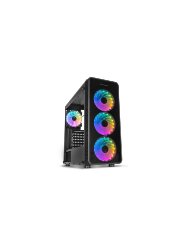 NOX Hummer TGM Midi Tower Negro