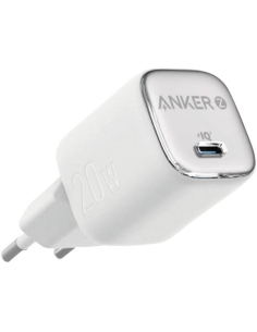 Anker A2699G21 cargador de dispositivo móvil Universal Plata, Blanco Corriente alterna Carga rápida Interior