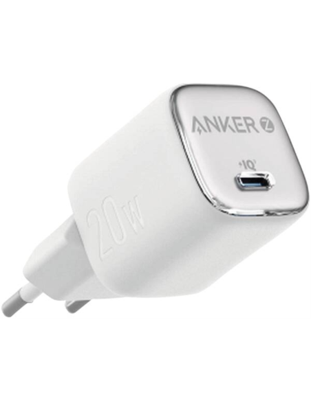 Anker A2699G21 cargador de dispositivo móvil Universal Plata, Blanco Corriente alterna Carga rápida Interior