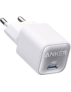 Anker A2337G21 cargador de dispositivo móvil Universal Blanco Corriente alterna Carga rápida Interior