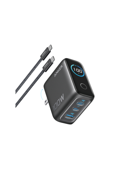 Anker B121B Universal Negro Corriente alterna Carga rápida Interior