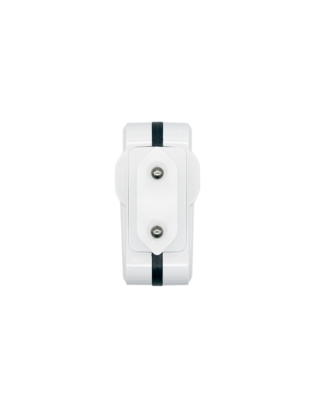 AISENS Cargador USB 17W 5V/3.4A, 2xUSB Con Control AI, Blanco