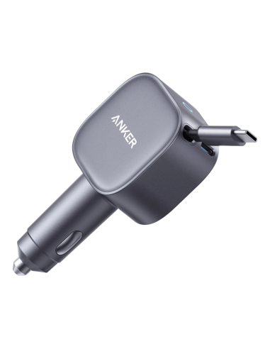 Anker A2738HA2 cargador de dispositivo móvil Universal Metálico Encendedor de cigarrillos Carga rápida Auto