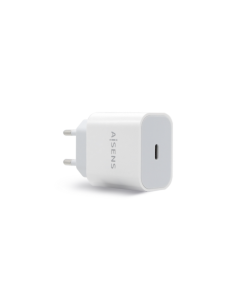 AISENS Cargador USB-C P?3.0 1 Puerto 1x USB-C 20 W, Blanco 2