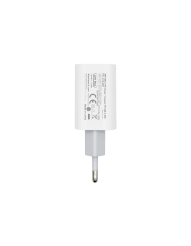 AISENS Cargador USB-C P?3.0 1 Puerto 1x USB-C 20 W, Blanco