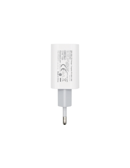 AISENS Cargador USB-C P?3.0 1 Puerto 1x USB-C 20 W, Blanco
