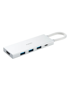 Xiaomi XMDS05YM base para portátil y replicador de puertos Alámbrico USB 3.2 Gen 1 (3.1 Gen 1) Type-A + Type-C Blanco