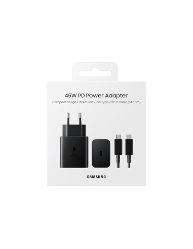 Samsung EP-T4510 Universal Negro Corriente alterna Carga rápida Interior