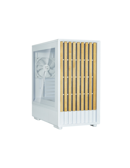 Zalman P10 NAMU WHITE carcasa de ordenador Mini Tower Blanco