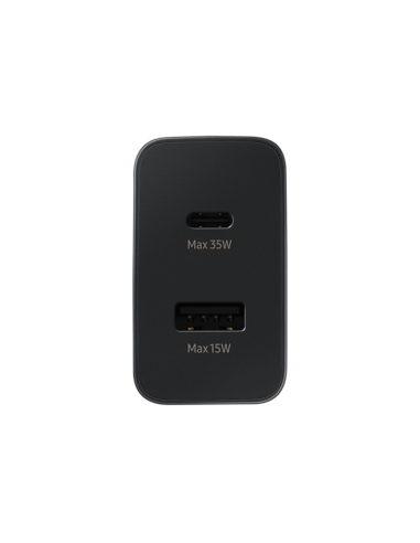 Samsung EP-TA220NBEGEU cargador de dispositivo móvil Auriculares, Auriculares, Portátil, Smartphone, Reloj inteligente, Tableta 