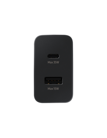 Samsung EP-TA220NBEGEU cargador de dispositivo móvil Auriculares, Auriculares, Portátil, Smartphone, Reloj inteligente, Tableta 