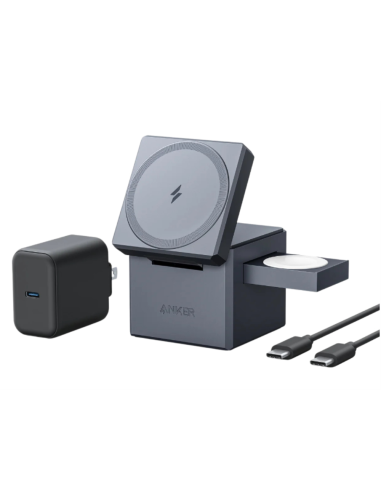 Anker Innovations Y1811G11 cargador de dispositivo móvil Auriculares, Smartphone, Reloj inteligente Negro Corriente alterna, USB