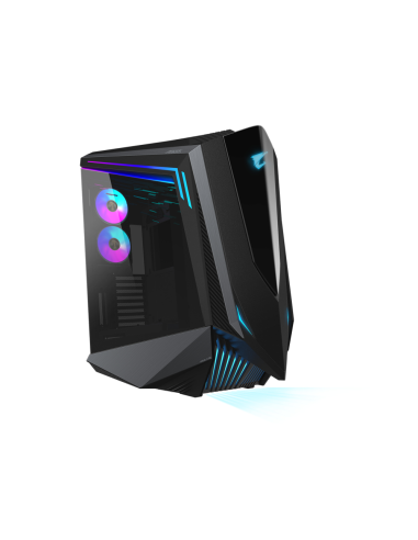 GIGABYTE AORUS C700 GLASS Caja de PC – Torre completa, compatible con hasta E-ATX y radiadores de 420 mm, 5 ventiladores de 120 