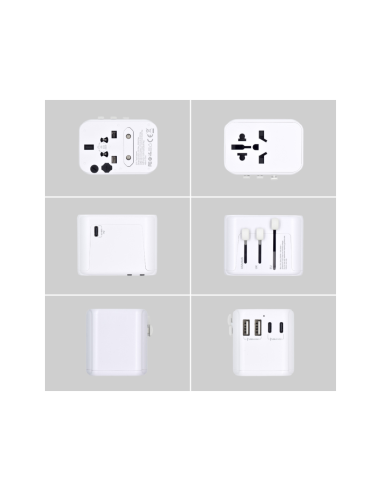 Ewent EW1470 cargador de dispositivo móvil Blanco