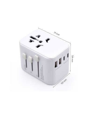 Ewent EW1470 cargador de dispositivo móvil Blanco