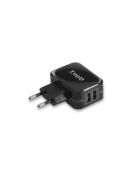 TooQ TQWC-1S02 cargador de dispositivo móvil GPS, MP3, MP4, Teléfono móvil, Consola de juegos portátil, Smartphone, Tableta Negr