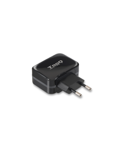 TooQ TQWC-1S02 cargador de dispositivo móvil GPS, MP3, MP4, Teléfono móvil, Consola de juegos portátil, Smartphone, Tableta Negr