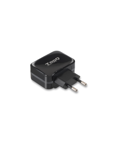 TooQ TQWC-1S02 cargador de dispositivo móvil GPS, MP3, MP4, Teléfono móvil, Consola de juegos portátil, Smartphone, Tableta Negr