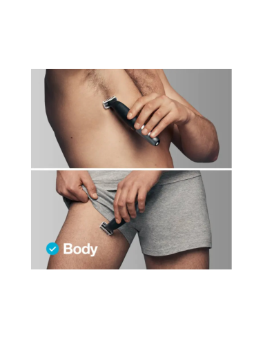 Braun XT5100 cortadora de pelo y maquinilla Negro, Plata